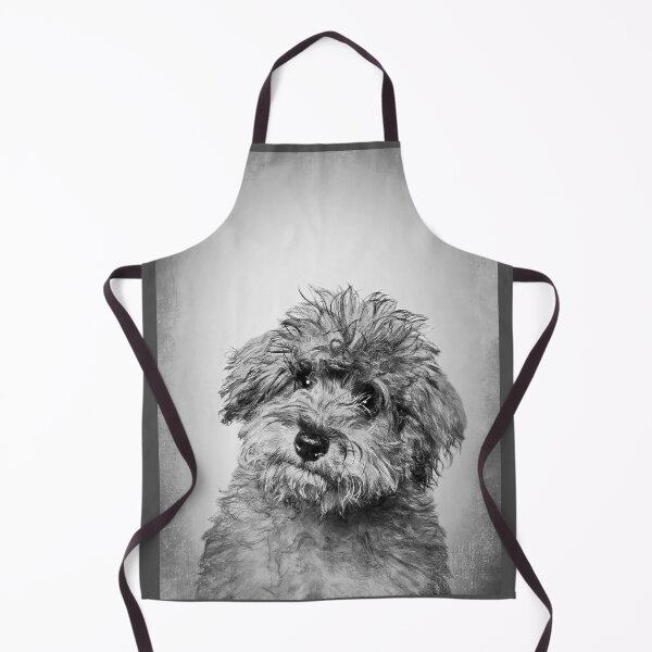 Item preview, Toy Poodle dog - BW Vintage - D90 designed and sold by DecoVintage.