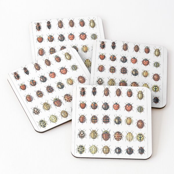 Item preview, Ladybugs and Beetles designed and sold by redoARTstore.