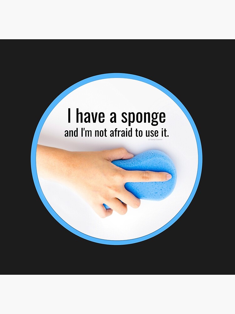 Thumbnail 4 of 4, Pillow, I Have a Sponge, Cleaning Crew Gifts designed and sold by SavvyCleaner.