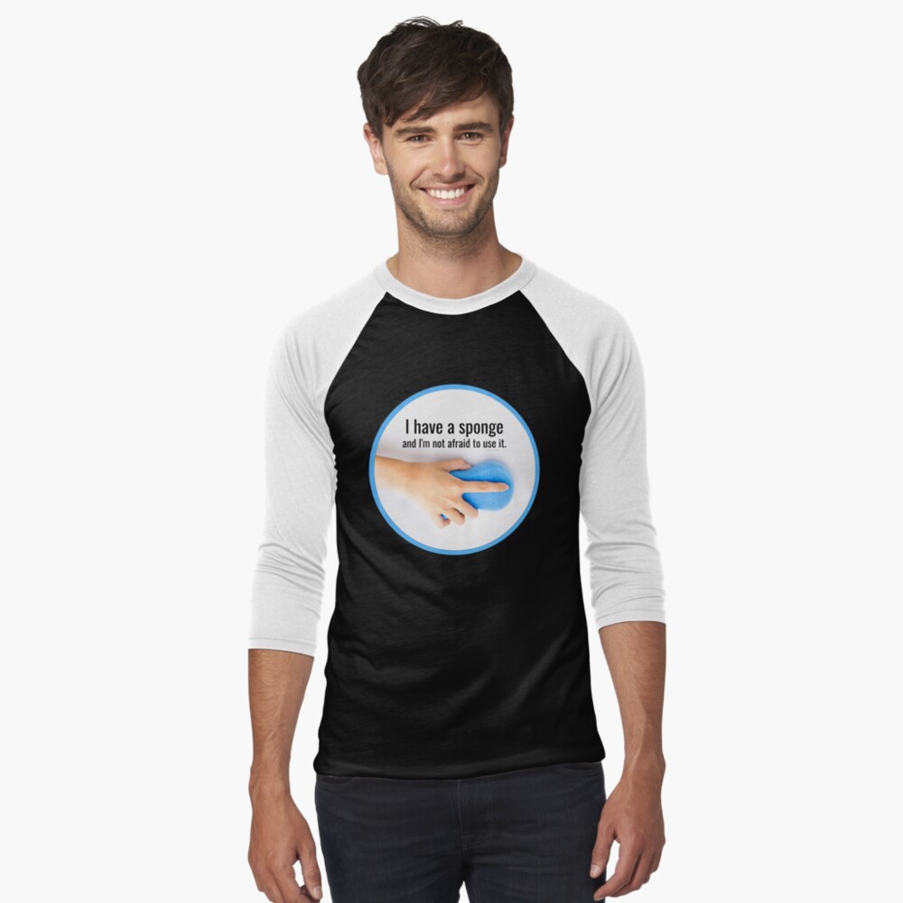 Item preview, Baseball ¾ Sleeve T-Shirt designed and sold by SavvyCleaner.