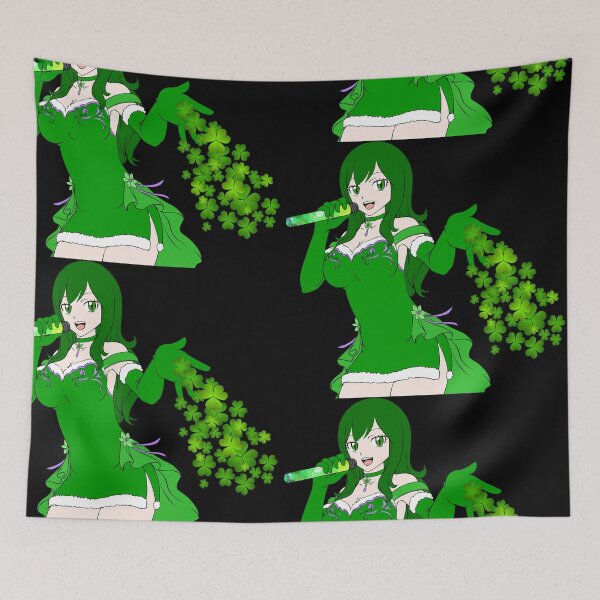 Item preview, St Patricks Day Girl Anime women manga designed and sold by pannolinno.