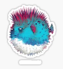 Punk Fish Sticker