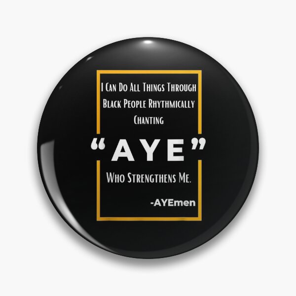 Item preview, I Can Do All Things Through Aye designed and sold by lolahomya.
