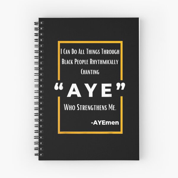 Item preview, I Can Do All Things Through Aye designed and sold by lolahomya.