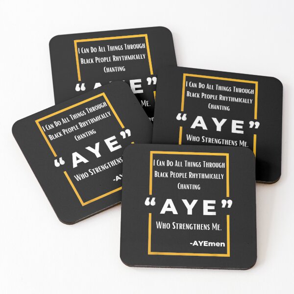 Item preview, I Can Do All Things Through Aye designed and sold by lolahomya.