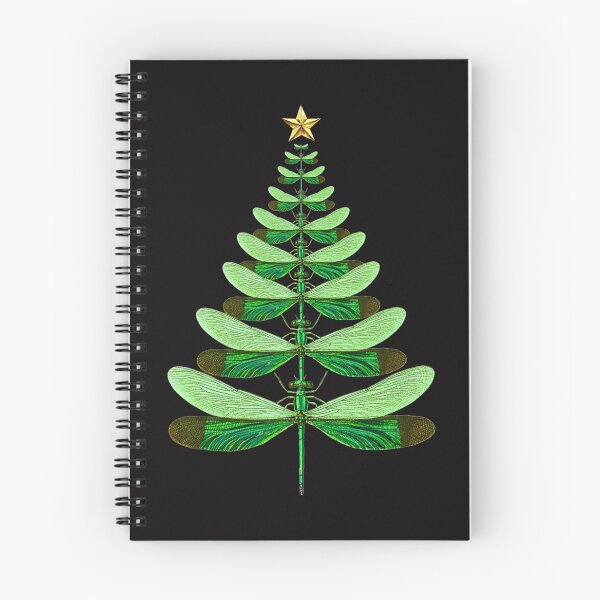 Item preview, Dragonfly Christmas Tree Xmas Dragonflies Bugs Insects Gift designed and sold by GeoffreyBraine.