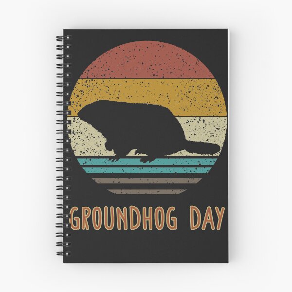 Item preview, Vintage Groundhog Day Retro Shadow marmotta huck Prediction T-Shirt designed and sold by Mo-Am.