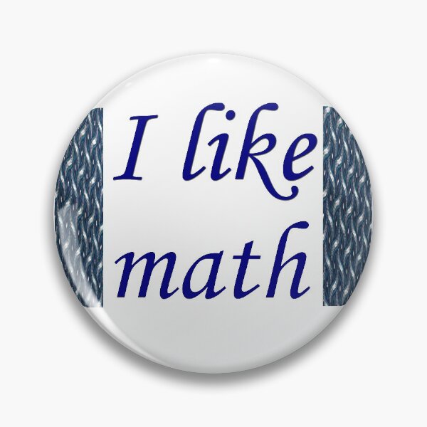 Item preview, I Like Math blue designed and sold by layproject.