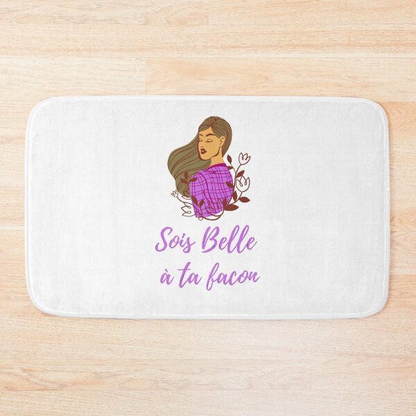 Item preview, Be beautiful in your own way - popular french quotes theme gifts  designed and sold by RebelliousRosee.