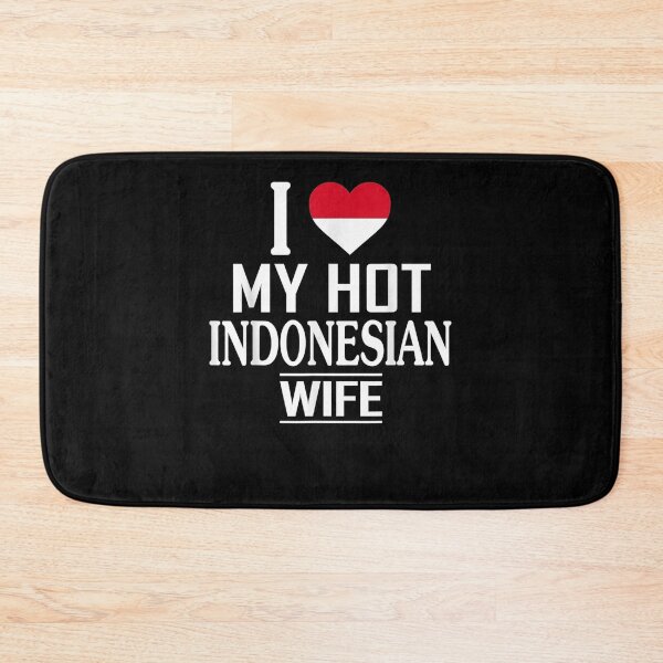 Item preview, I Love My Hot Indonesian Wife Gift designed and sold by lolahomya.