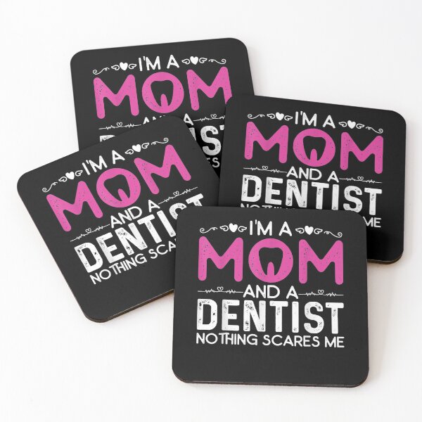 Item preview, I'm A Mom And Dentist Nothing Scares Me Doctor Gift Funny designed and sold by lolahomya.