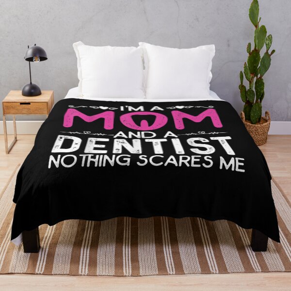 Item preview, I'm A Mom And Dentist Nothing Scares Me Doctor Gift Funny designed and sold by lolahomya.