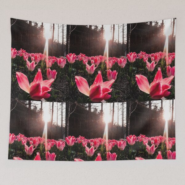 Item preview, Dainty Pink Tulips designed and sold by thegraypocket.