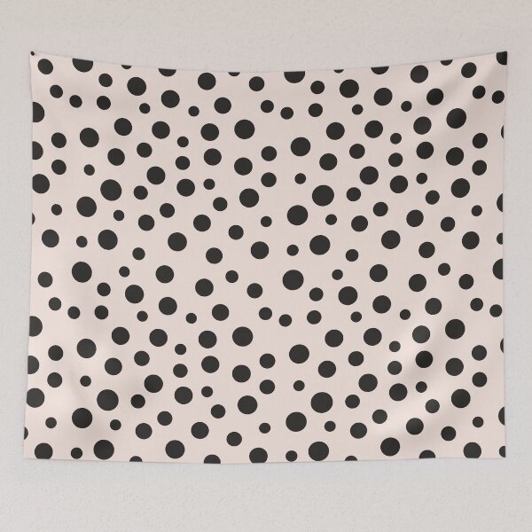 Item preview, Black and cream spots designed and sold by Latte Design.