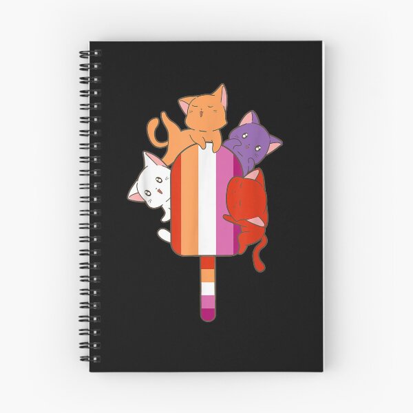 Item preview, Lesbian Pride Flag Pan Cute Cat Kawaii Gift Woman designed and sold by lolahomya.