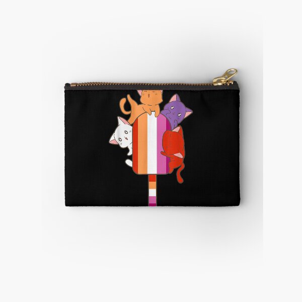 Item preview, Lesbian Pride Flag Pan Cute Cat Kawaii Gift Woman designed and sold by lolahomya.
