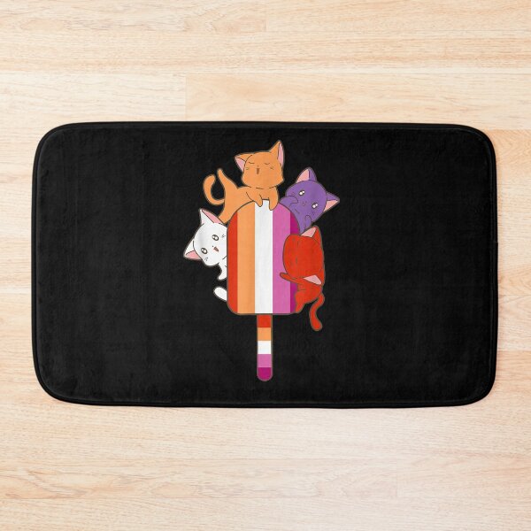 Item preview, Lesbian Pride Flag Pan Cute Cat Kawaii Gift Woman designed and sold by lolahomya.
