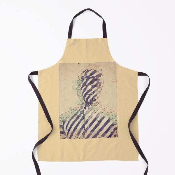 Item preview, Zebra Man A contemporary portrait. designed and sold by melbeasleyarts.