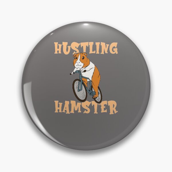 Item preview, Hamster Wheel Hustling Hamster designed and sold by FalkDania.