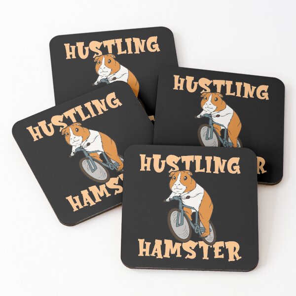Item preview, Hamster Wheel Hustling Hamster designed and sold by FalkDania.