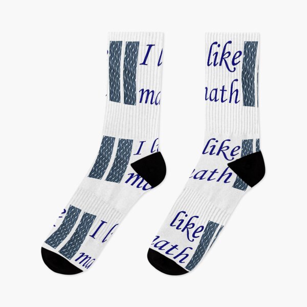 Item preview, I Like Math blue designed and sold by layproject.