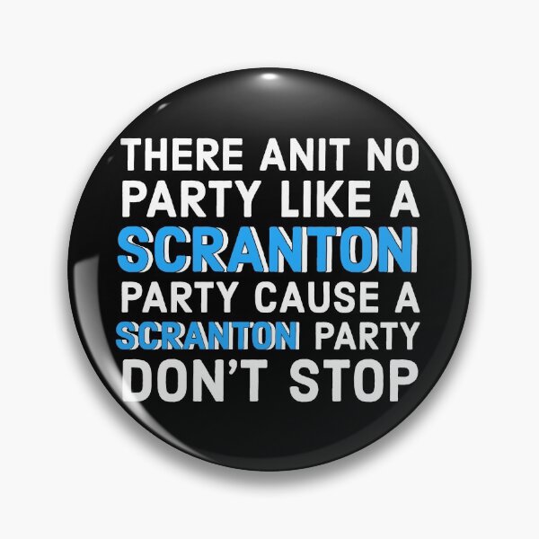 Item preview, The Office Michael Scott Scranton party  designed and sold by Printeddesignzz.