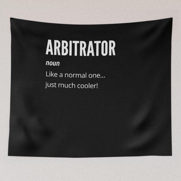 Item preview, Arbitrator Gift Noun Like A Normal One Just Much Cooler designed and sold by lolahomya.