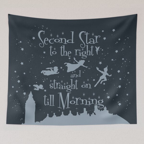 Item preview, Peter Pan - Second Star To the Right designed and sold by 11UponaTime.