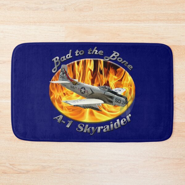 Item preview, A-1 Skyraider Bad To The Bone designed and sold by hotcarshirts.