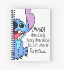 lilo and stitch Spiral Notebook