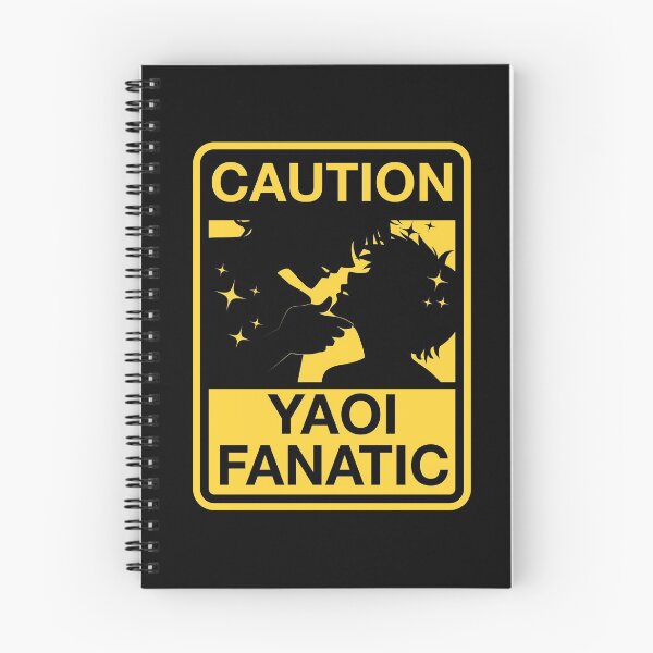 Item preview, Precaución Fanático de Yaoi - Señal de advertencia de anime designed and sold by ctkrstudio.
