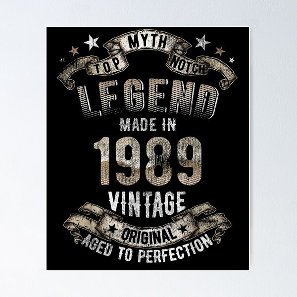 Item preview, 32nd Birthday Women Men Born 1989 32 Years designed and sold by lolahomya.
