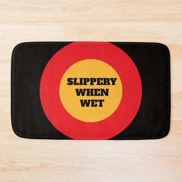 Item preview, Slippery When Wet Road Sign designed and sold by TeesbyGinyard.