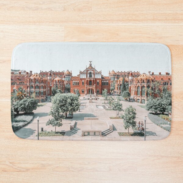 Item preview, City Of Barcelona Architecture, Sant Pau Hospital Facade Art Print, Urban Architecture, Modernism Building Print designed and sold by radub85.
