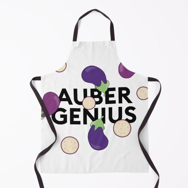 Item preview, “Aubergenius” collage with aubergine designed and sold by TrueType.
