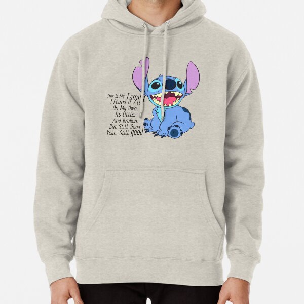 Lilo et Stitch Sweat à capuche épais