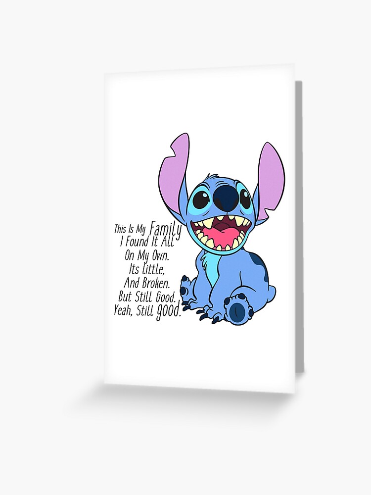 HappyBirthday Stitch/Gifts Fans Greeting Card for Sale by