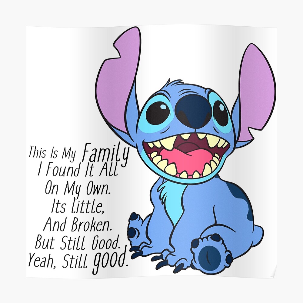 Stitch Poster