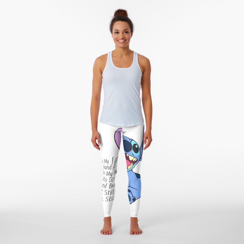 "lilo and stitch" Leggings by bennewton0013 Redbubble