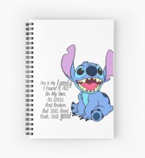 Cuaderno de espiral Lilo y Stitch