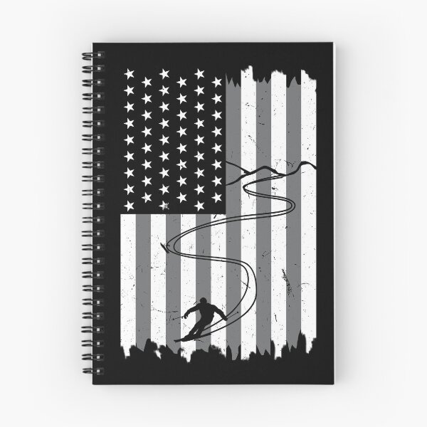 Item preview, Patriotic Skiing Skier Design designed and sold by Tom2468.