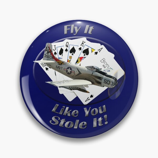 Item preview, A-1 Skyraider Fly It Like You Stole It designed and sold by hotcarshirts.