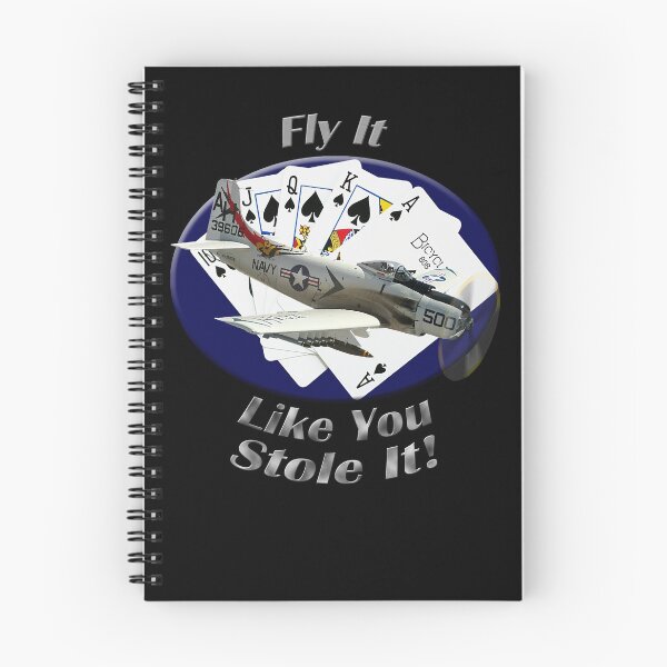 Item preview, A-1 Skyraider Fly It Like You Stole It designed and sold by hotcarshirts.