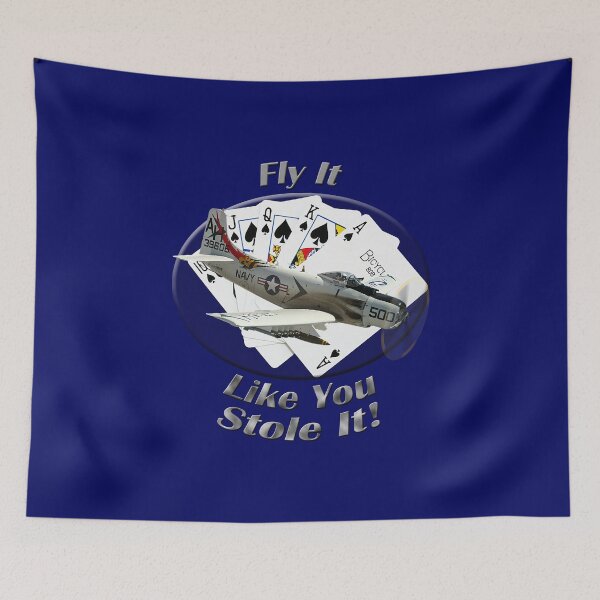 Item preview, A-1 Skyraider Fly It Like You Stole It designed and sold by hotcarshirts.