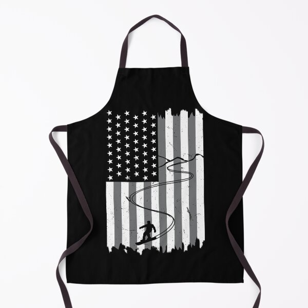 Item preview, Patriotic Snowboarding Snowboarder Mountain Design designed and sold by Tom2468.