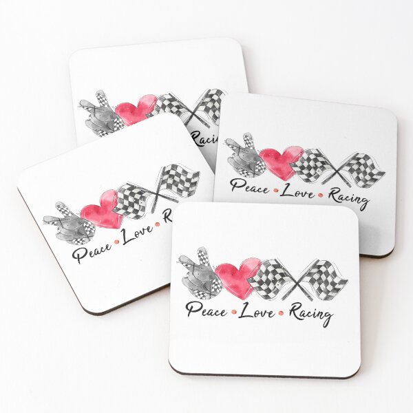 Item preview, Peace love racing designed and sold by hjstudioo.