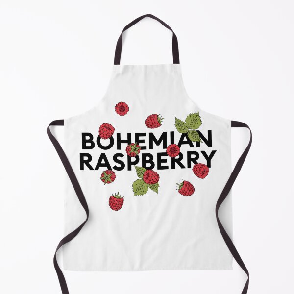 Item preview, “Bohemian raspberry” statement collage with raspberries designed and sold by TrueType.