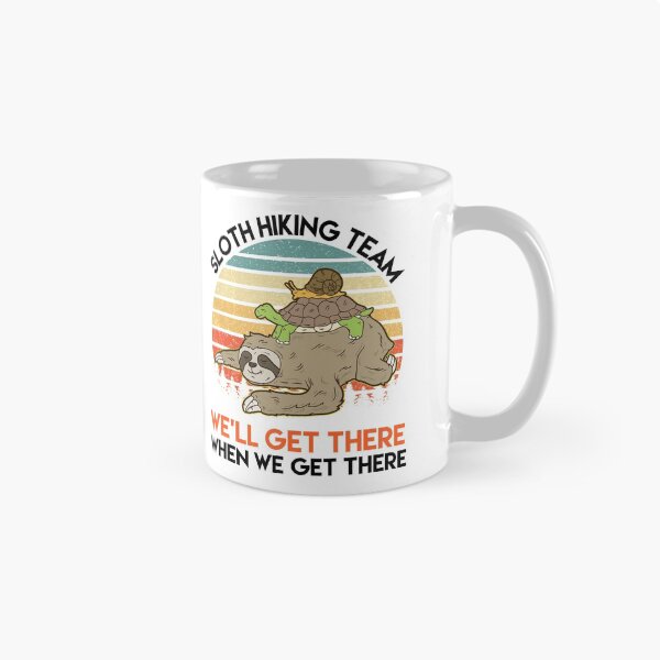 Item preview, Sloth Turtle Snail Hiking Team designed and sold by Dr.YesOrNo.