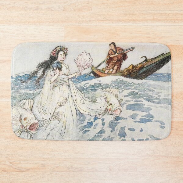 Artikelvorschau, Lady in the Water from Japanese tales illustration - Warwick Goble entworfen und verkauft von Vintage Designs +.