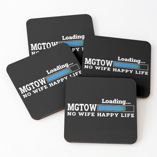 Item preview, NO WIFE HAPPY LIFE FUNNY MEN MGTOW MEN GOING THEIR OWN WAY T-SHIRT designed and sold by bigerdan.